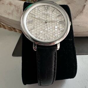 VTG Fossil Mother of Pearl Watch